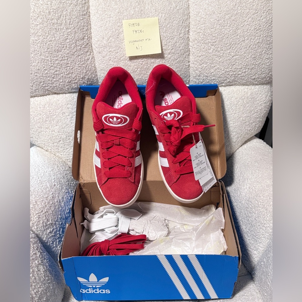 Adidas Red Sneakers